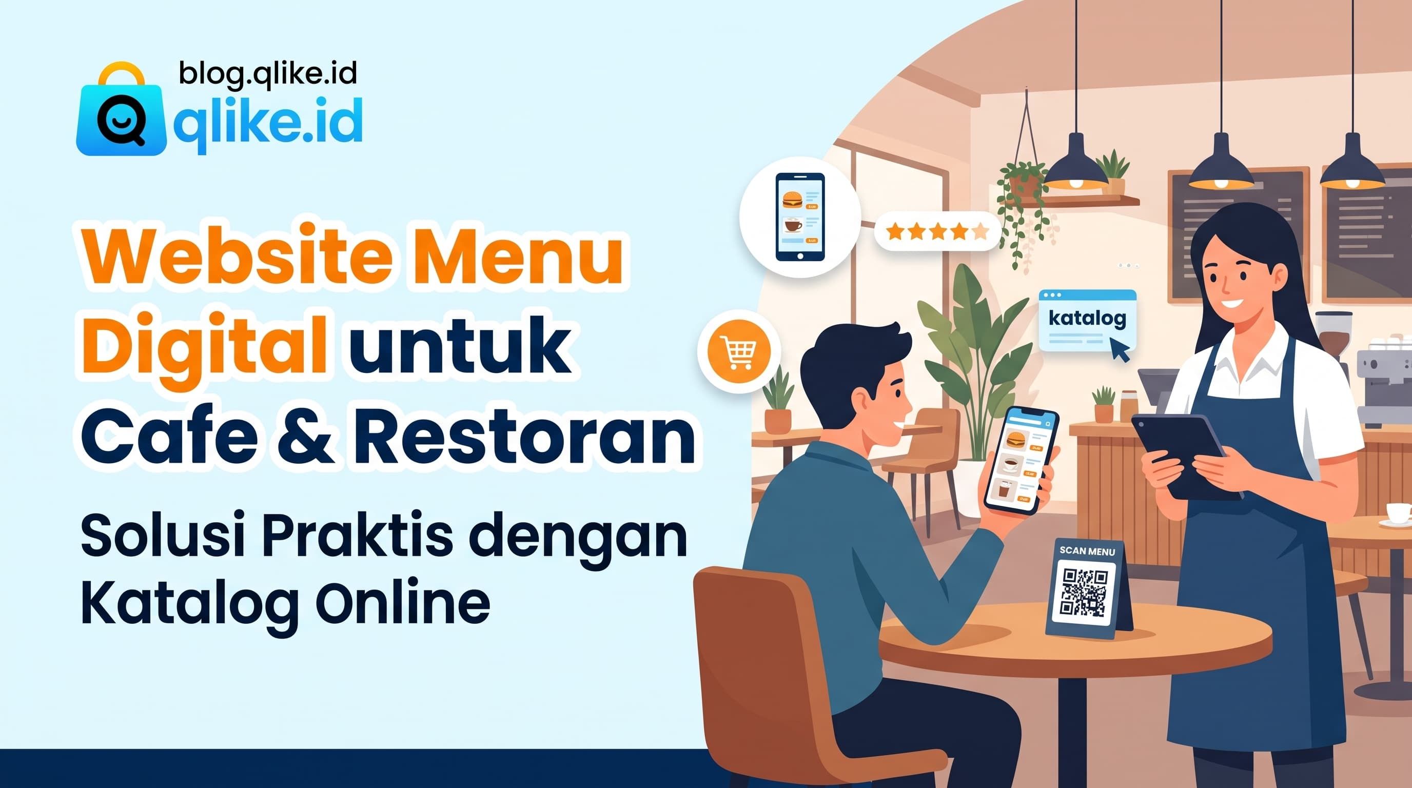 Website Menu Digital untuk Cafe dan Restoran: Solusi Praktis dengan Katalog Online